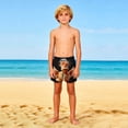thumbnail image 4 of Piuwrlz Boys Swimming Trunks for Boy Swim Shorts Single Piece Short Trousers Black Size 13 Years, 4 of 9