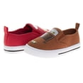thumbnail image 6 of Disney Pixar Cars Boys Mismatched Slip On Canvas Sneakers Featuring Lightning McQueen (Little Kid), Red brown, Size: 9, 6 of 7