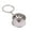 Silver, variant on UDIYO Car Wheel Rim Model Key Chain Keychain Wheel Fashion Metal Keyring Pendant