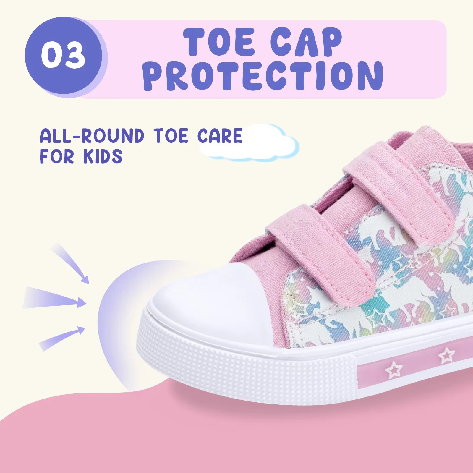 Funcoo Plus Kids Light-Up Canvas Sneakers photo 4