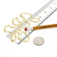 thumbnail image 5 of Solid 14K Yellow Gold Over Silver 4.5mm Figaro Link Chain Necklace 16" - 24", 5 of 8