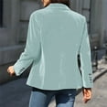 thumbnail image 4 of Pyhlmscde Women's Velvet Button Up Jacket, Womens Tops, Velvet Suit Women, Jackets for Women, 4 of 6