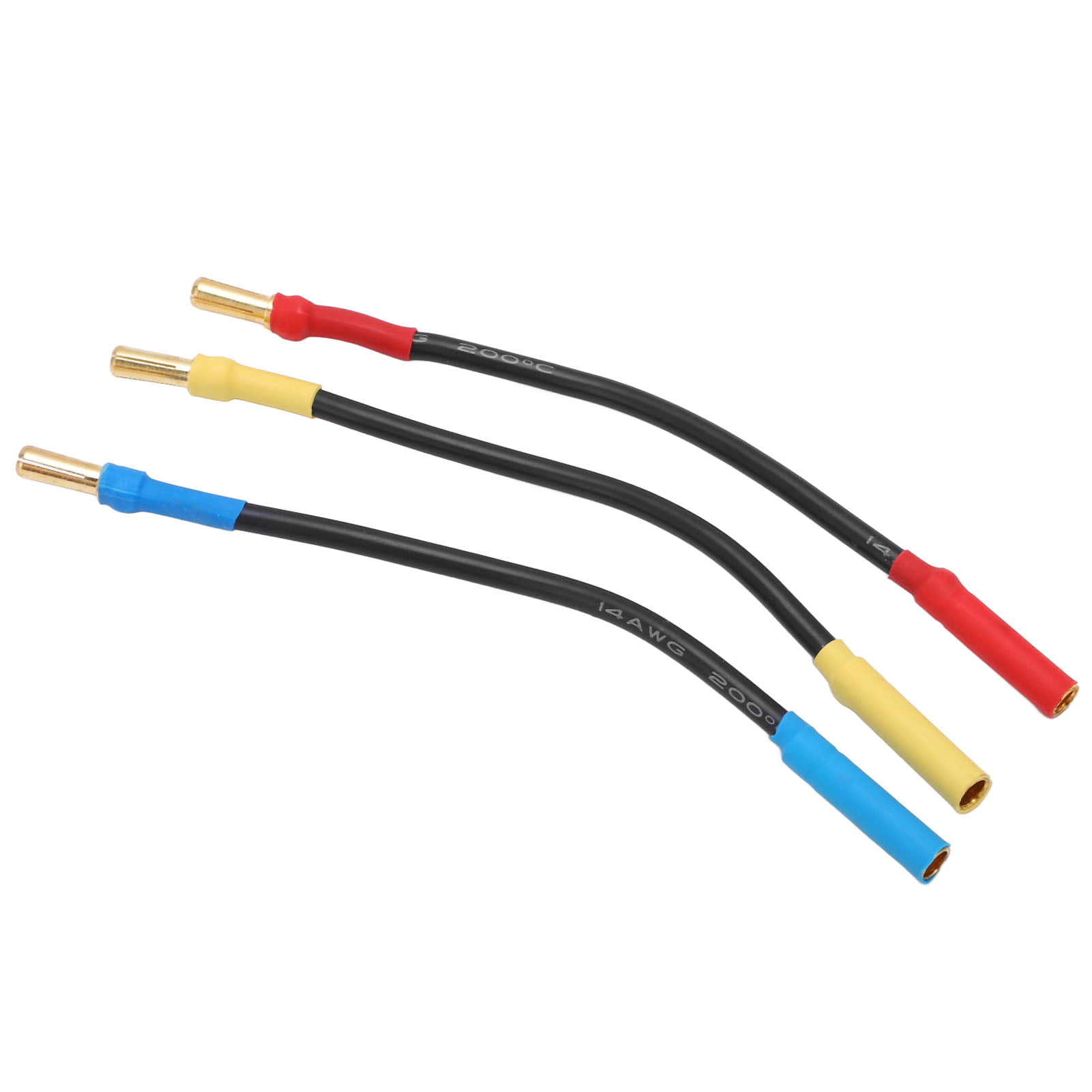 5 Colors 1M 3.3Ft 16AWG Heatproof/Low Resistence Soft Silicon Wire Cable 