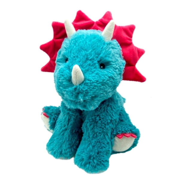 Figura de peluche Warmies Triceratops, calentable, con aroma a lavanda