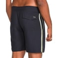 thumbnail image 6 of Volcom Men's 18" Boardshorts – Stretch Swim Trunks with Drawstring Waist and Back Flap Pocket, Size-42, Color-Lawton Black, 6 of 6