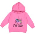 thumbnail image 2 of Inktastic 2nd Birthday Unicorn 2 Year Old Girl Toddler Hoodie, 2 of 4