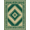 Green Beige, Pattern 2, variant on ODIKA Transitional Boho Ombre Geometric With Pinstripe Detail Accents Stain Resistant Low Profile for Dorm Room, Small Living Apartment