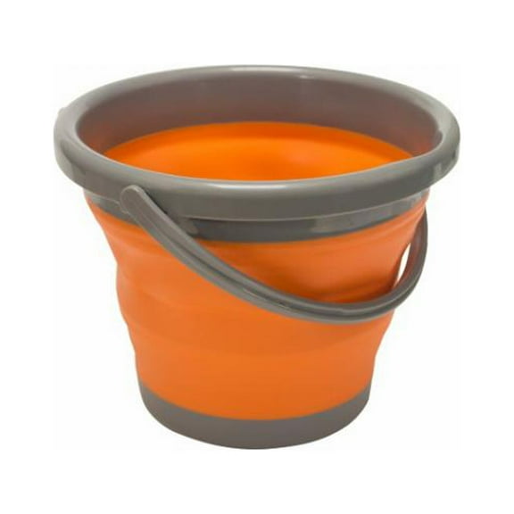 American Outdoor 247099 5 Liter FlexWare Collapsible Bucket for Camping & Outdoors, Orange