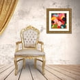 thumbnail image 3 of Popp, Grace 15x15 Gold Ornate Wood Framed with Double Matting Museum Art Print Titled - Tomato Prism I, 3 of 4