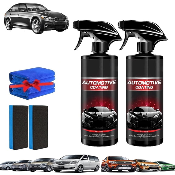 2026 New Nano Ceramic Coating Pro,Nano Coat Restore Spray for Car Detailing,Deep Gloss Shine Long-Lasting Polish