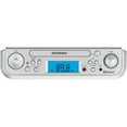 Sylvania SKCR2713 UnderCounter Bluetooth CD Clock Radio