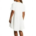 thumbnail image 2 of CHOK Robe Mini en Mélange de Lin pour Femmes p, 2 of 3
