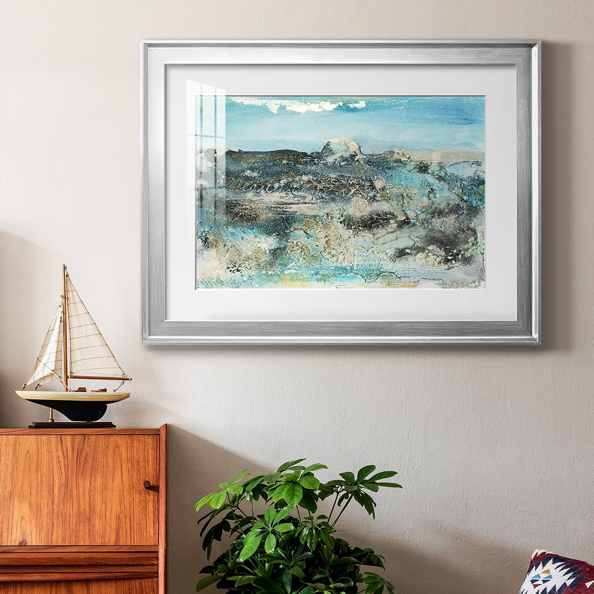 Pattern of Peace I Premium Framed Print - Ready to Hang