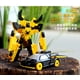 thumbnail image 2 of Robot de transformación para niños, coche amarillo, Compatible, modelo de construcción, bloques, pasatiempos, coche, Educación Temprana, juguete para niños, 2 of 5