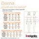 thumbnail image 5 of Blusa Lisa Mujer Manga Corta Olanes Casual Palo de Rosa rosa CH Incógnita 550302, 5 of 5