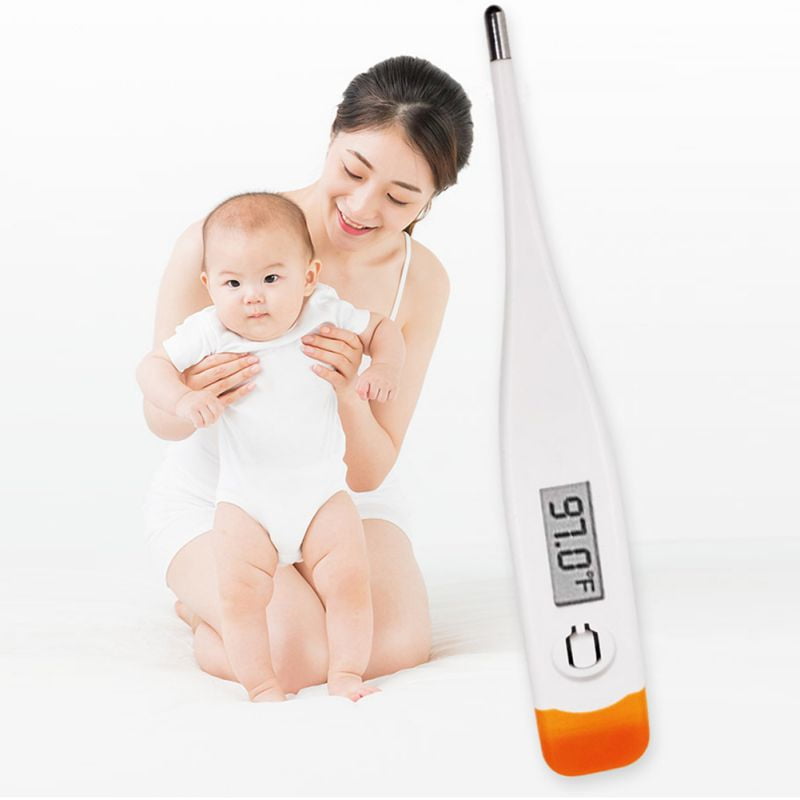 Digital LCD Underarm Oral Thermometer Baby & Adult  Mouth Ear Armpits Ships USA 