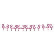 Flamingo Glittered Garland - Party Decor - 1 Piece
