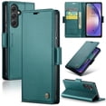 thumbnail image 1 of CaseMe Funda de Cuero para Samsung Galaxy A54 5G con Bloqueo RFID, para Samsung Galaxy A54 5G Funda para Mujer y Hombre, Tarjetero con Cierre Magnético, Funda Tipo Folio para Samsung Galaxy A54 5G, 1 of 11