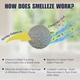 thumbnail image 4 of SMELLEZE Natural Urine Smell Removal Deodorizer: 2 lb. Granules Stops Pee Stench, 4 of 6