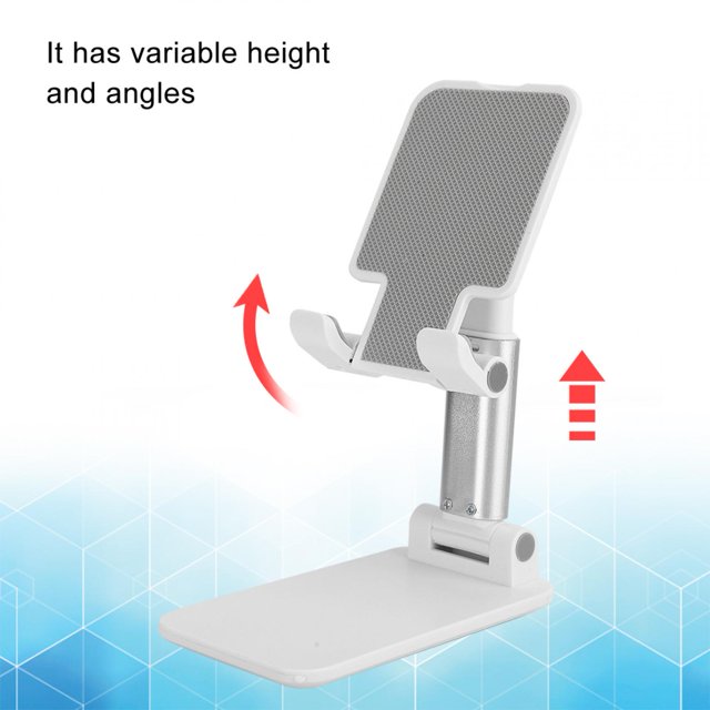 Tablet Stand, Stable Foldable Lazy Phone Clip Holder, Aluminium Phone Accessories For Bed Desk