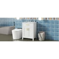 thumbnail image 6 of 24" Bathroom Vanity Combo with Ceramic Sink, Luxurious Space-Saving Vanity, 2 Soft-Close Doors, 6 of 10