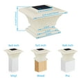 thumbnail image 3 of 2 Pack Solar Post Lights Outdoor, LED Deck Fence Cap Light for 4x4 5x5 6x6 Posts Patio Garden Decoration Warm Lighting, 3 of 8