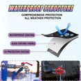 thumbnail image 5 of ZHZFKQ 2026 New Outdoor Faucet Covers for Winter,13" W X 25" H Outside Yard Hydrant Protector Socks Winter,Insulated Hose Bib Protector Cover,Spigot Pipe Cover Freeze Protection - Black, 5 of 7