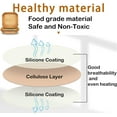 thumbnail image 3 of Compañero de cocina innovador, revestimiento desechable antiadherente, revestimientos impermeables resistentes al calor para freidoras de aire, horneado, campamentos, fiestas - Forma de tazón, 3 of 5