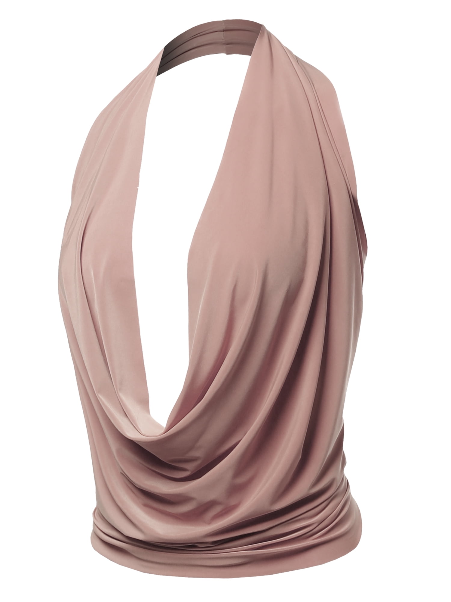 deep v neckline