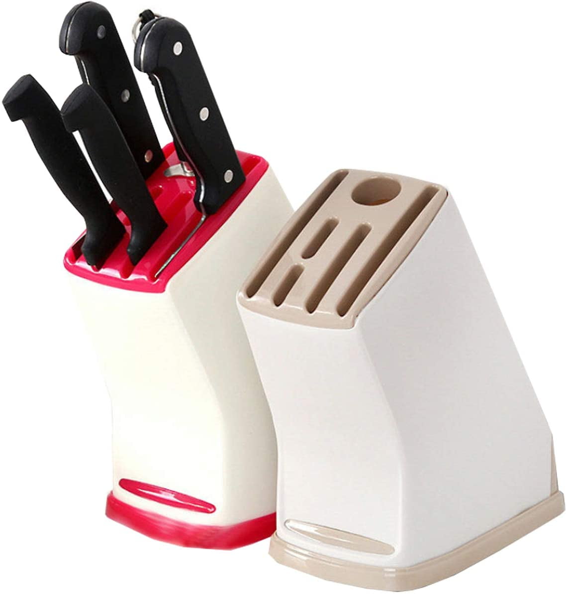 Universal Knifeless Knife Block Stylish Space Saver Multifunction