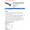 thumbnail image 2 of Ignition Control Unit - Compatible with 2000 - 2003 Cadillac DeVille 4.6L V8 2001 2002, 2 of 2