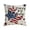 B, variant on PEIBang 4th of July Pillow Covers 18x18 Inch,Patriotic Red White Blue Summer Throw Pillow Covers,Independence Memorial Day USA Flag Cushion Case for Home Decor