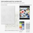 thumbnail image 4 of Arteza Floral Modern Paint By Number DIY Acrylic Painting Set, 12"x16", 4 of 8