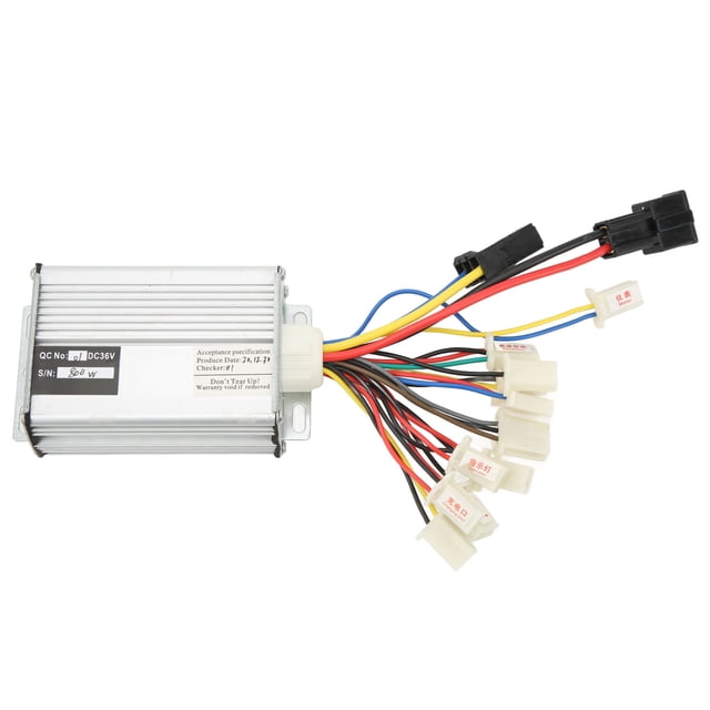 Controlador de velocidad del Motor DC 800W protección contra sobrecorriente controlador de cepillo de bicicleta eléctrica de aleación de aluminio 36V