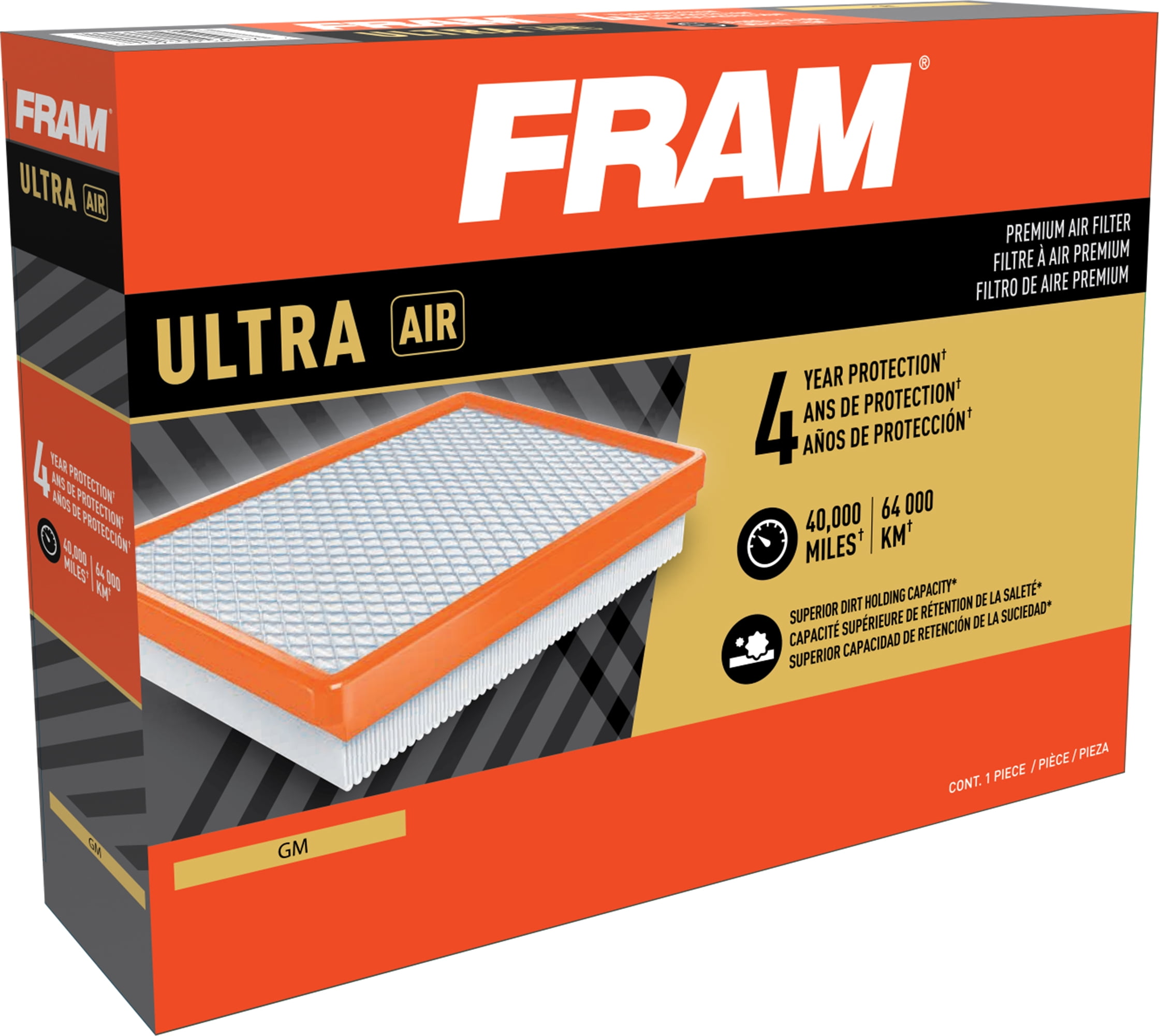 FRAM Ultra Premium Air Filter, 10242 for select Ford vehicles Walmart