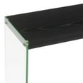 thumbnail image 6 of Convenience Concepts SoHo Console Table with Shelf, Black, 6 of 7