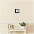 thumbnail image 2 of ArtToFrames Collage Photo Picture Frame with 1 - 3x3" Openings, Framed in Black with White and Black Mats (CDM-3926-808), 2 of 8