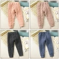 thumbnail image 4 of GYRATEDREAM Toddler Baby Girls Warm Thick Leggings Kids Winter Cotton Fleece Lined Leggings Thermal Tights Pants Teen Padded Trousers for 1-16 Years, 4 of 5