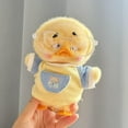 thumbnail image 4 of Ropa solo para pato molesto, Serie de felpa, accesorios de ropa de bebé, ropa de muñeca de pato amarillo pequeño, 4 of 5