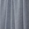 Nicole Miller Belfry Sheer Rod Pocket Top Curtain Panel Pair, 50x84, Denim