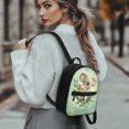 thumbnail image 3 of Eheartsgir Koala Hug Print Small Backpack for Office Outdoor, Top Handle Travel Daypack Polyester Adjustable Strap Mini Purse, 3 of 8