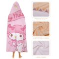 thumbnail image 4 of My Melody Wearable Blankets Hooded Soft Hoodie Blanket Winter Warm Throw Blankets Cape 60"x80", 4 of 8