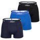 thumbnail image 1 of s.Oliver Calzoncillos para hombre, paquete de 3 - Boxer Briefs, Algodón Stretch Azul XL, 1 of 7