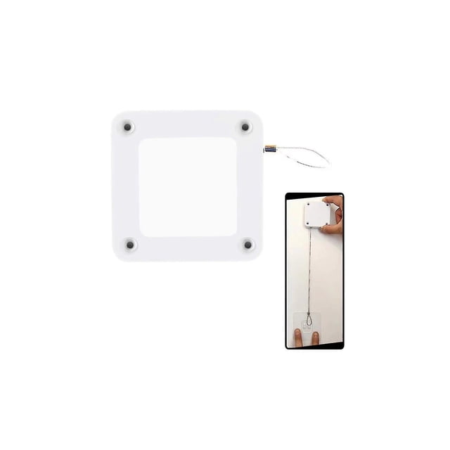 Household Automatic Door Closers, Punch-free, Anti-rust (white)