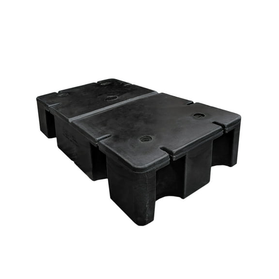 24 in. W x 48 in. L x 12 in. H Foam Filled Dock Float Drum distributed by Multinautic