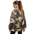 thumbnail image 2 of Garronmavis Women's Pullover Camouflage Oversized Duck Camo with Pockets Loose Long Sleeve Tops Crewneck Pullover Sweatshirts for Women, Size 3XL, 2 of 6