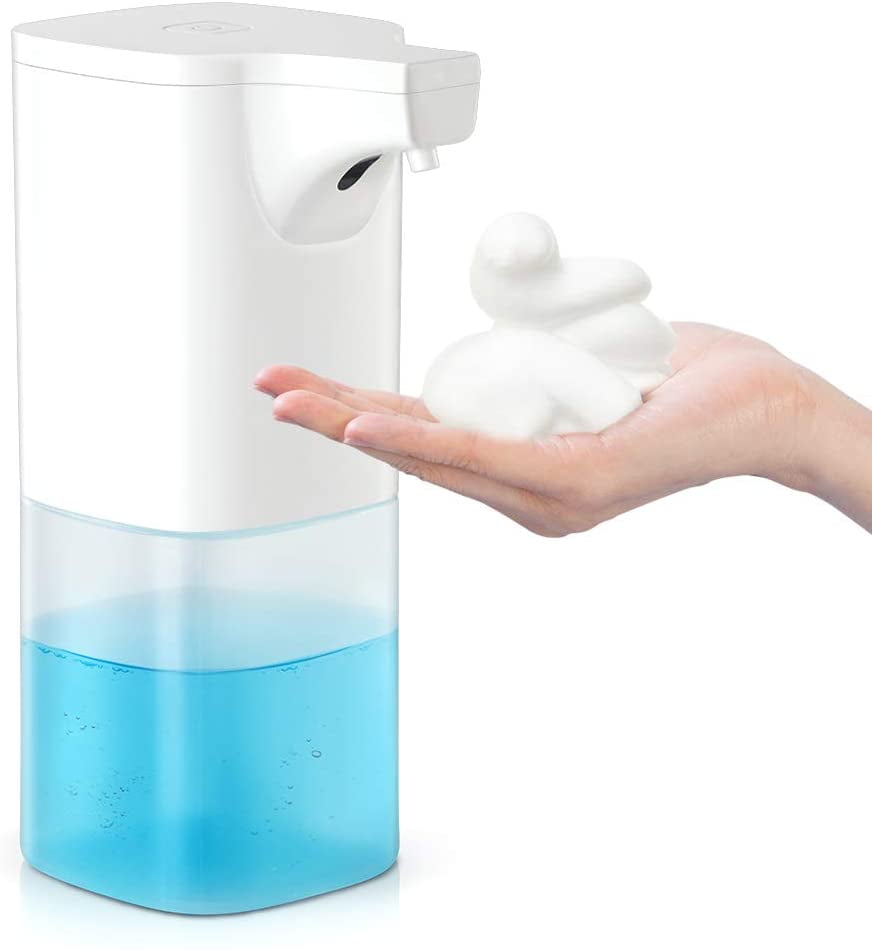 300ML Elektrischer Seifenspender mit IR Sensor Seife Dispenser Shampoo Dispenser
