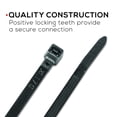 thumbnail image 5 of TR Industrial Multi-Purpose UV Resistant Black Cable Ties, 14", 500pk, 5 of 5
