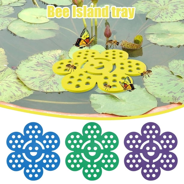 Flower Shaped Floating Bee Watering Station | Sunflower Bee - Keystone 4