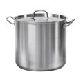 thumbnail image 1 of Tramontina Pro-Line Stainless Steel 24-Quart Stock Pot with Lid, Extra Large Soup Pot for Professional Kitchens, 1 of 7